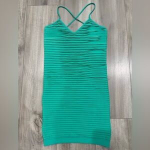 BCBGeneration Bodycon Bandage Stretch Midi Green Dress